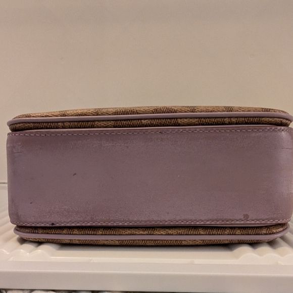 Coach Cassie 19 in Soft Lilac and Tan with Pewter hardware - Picture 13 of 13